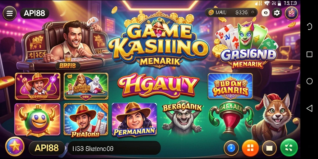 Tampilan gameplay seru dari <strong>API88</strong> yang menghadirkan suasana Kasino.
