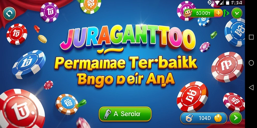 Screenshot utama JURAGANTOTO menampilkan gameplay seru Bingo yang mengundang.