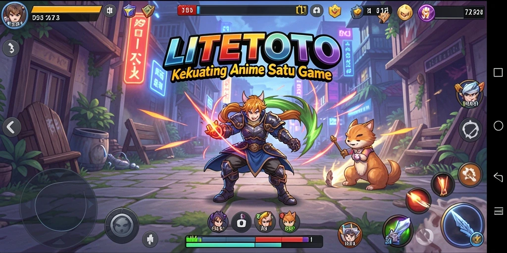 Gameplay seru dengan karakter Anime yang menawan.