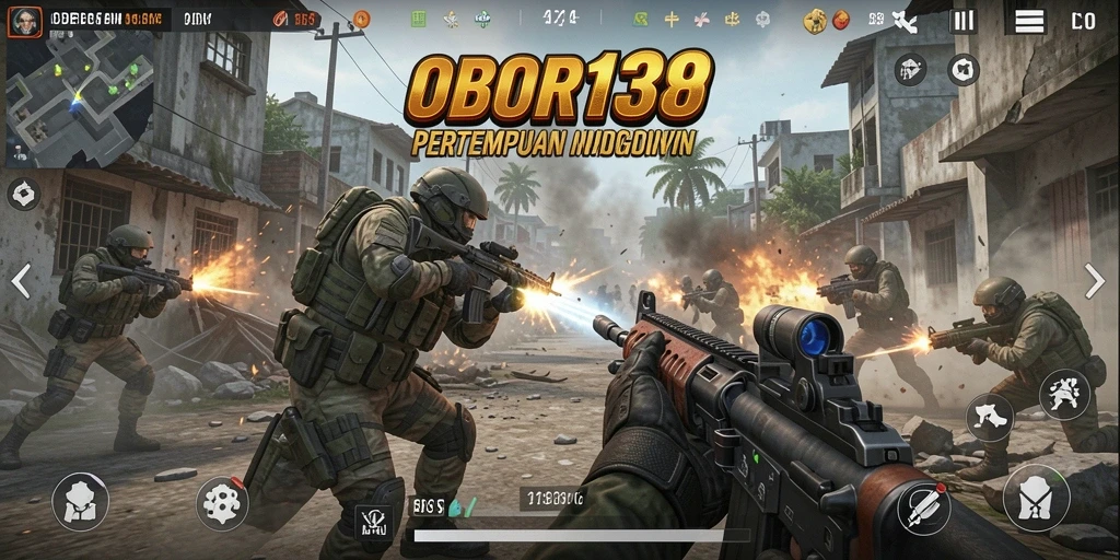 Tampilan gameplay OBOR138 yang intens dan menegangkan.