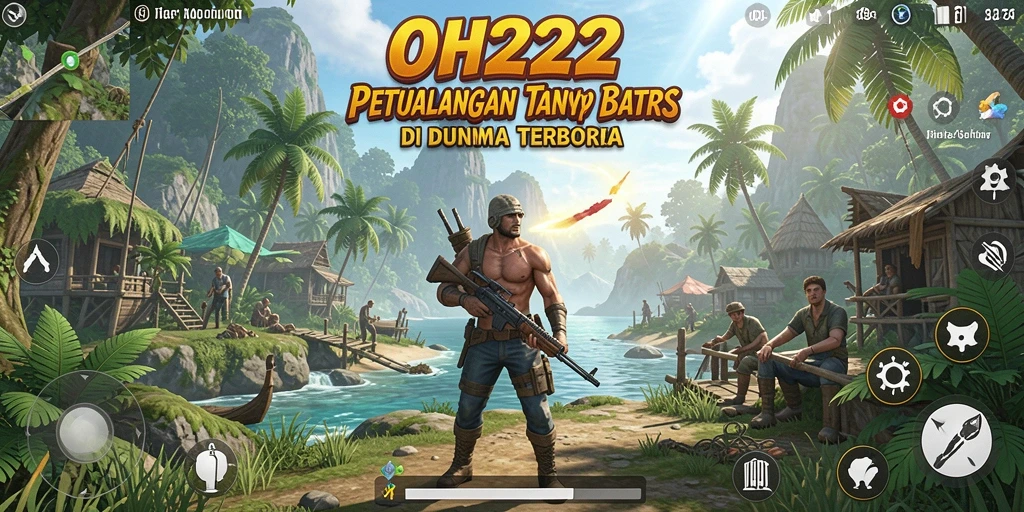 Tangkapan layar menunjukkan gameplay seru dan dunia terbuka yang luas.