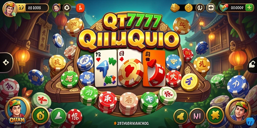 Tampilan menarik saat bermain QiuQiu di QT777.