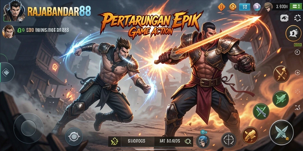 Tampilan utama permainan RAJABANDAR88 dengan aksi mendebarkan.