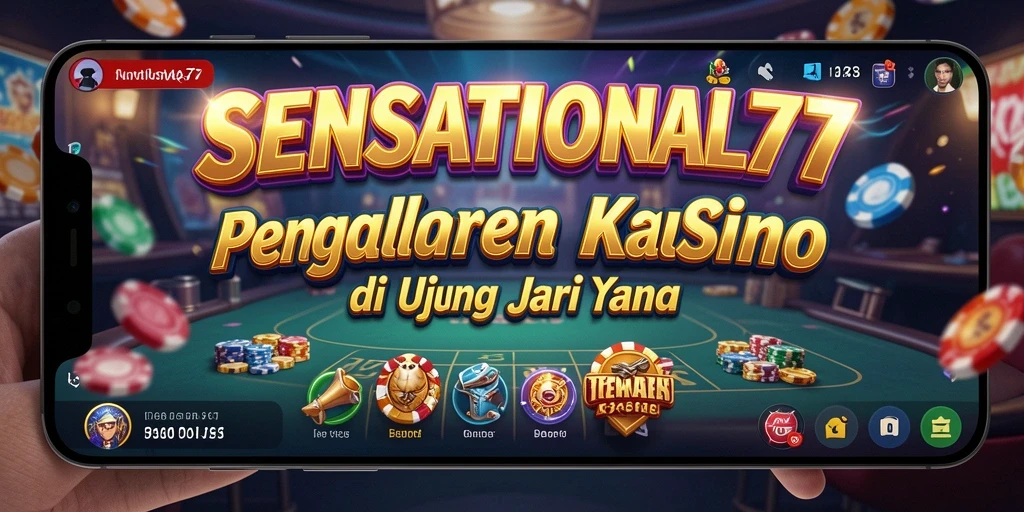 Tampilan menarik dari gameplay <strong>SENSATIONAL77</strong> yang mendebarkan.