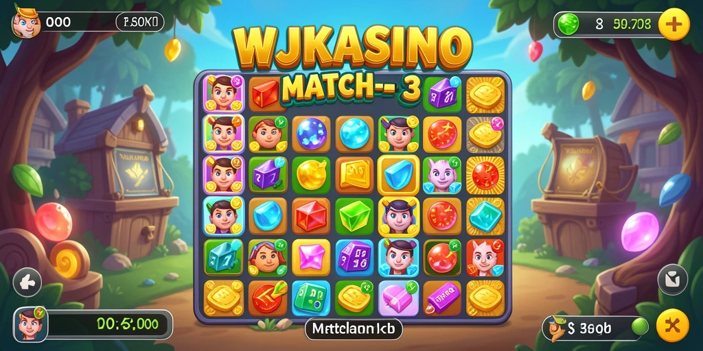 Tampilan gameplay WJKASINO yang penuh warna dan mendebarkan.